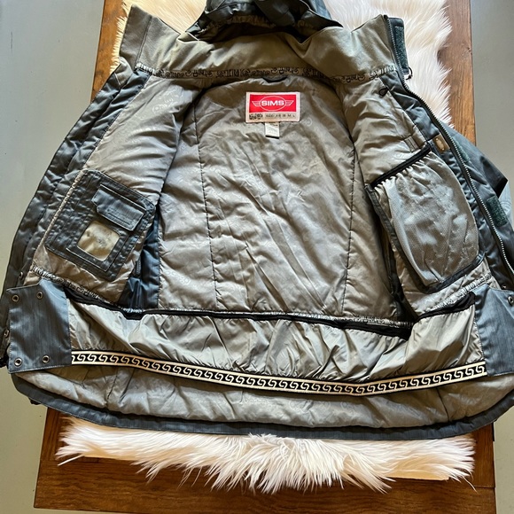 SIMS Blue Women's Hooded Snowboarding Ski Jacket Small - Picture 8 of 12